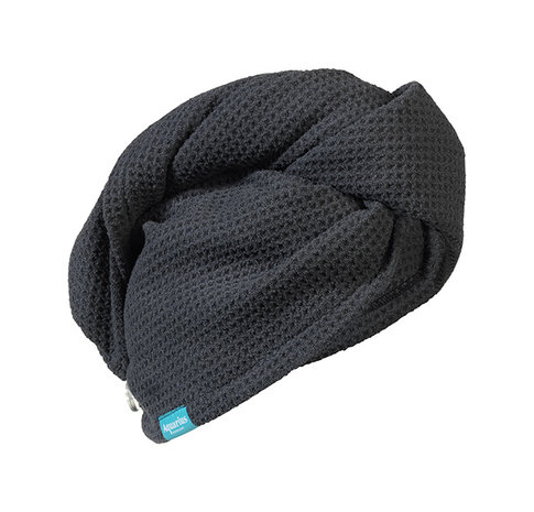 Aquarius Hair Turban Dark Grey