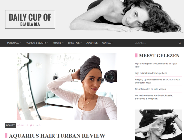 Aquarius Haircare - Daily cup of blablabla Aquarius Haircare - Daily cup of blablabla