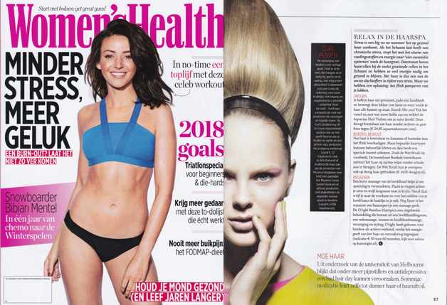 Aquarius Haircare Women's Health Februari 2018 Aquarius Haircare Women's Health Februari 2018