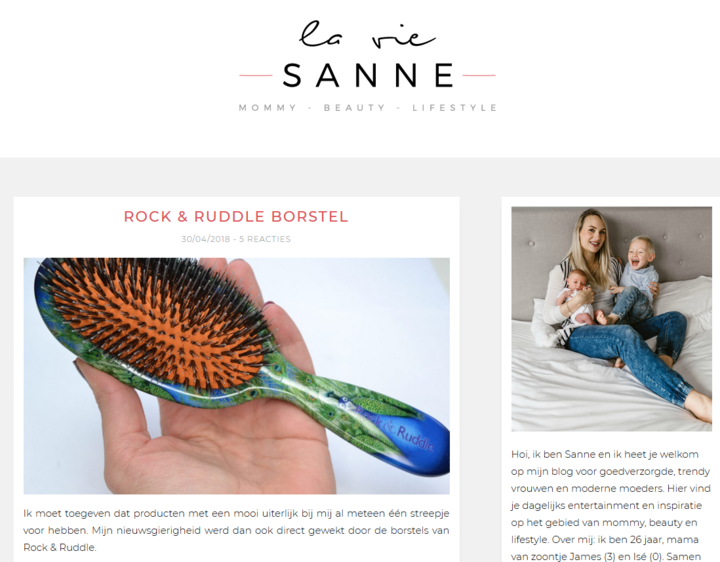 Rock & Ruddle La Vie Sanne april 2018 Rock & Ruddle La Vie Sanne april 2018