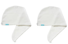2-pack Aquarius Hair Turban White 2-pack Aquarius Hair Turban White