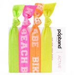 Popband Bikini Babe, Beach Bum Active Haarelastiekjes Multipack 4 stuks Popband Bikini Babe, Beach Bum Active Haarelastiekjes Multipack 4 stuks