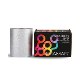 Framar Folie Embossed Roll Medium- Star Struck Silver - Rol 97,5 meter