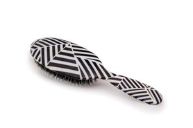 Rock & Ruddle Black & White Geometric Haarborstel 