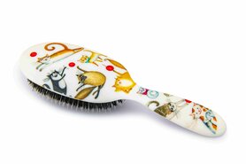 Rock & Ruddle Cute Cats haarborstel