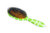 Rock & Ruddle Neon Green Polka Dot Haarborstel
